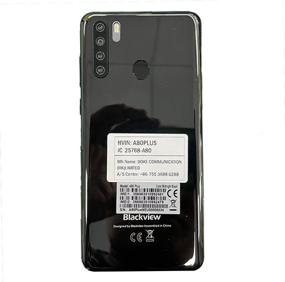 Unlocked Smartphones, A80 Plus, Dual Sim Unlocked Cell Phones, Bundle Android 10 OS 4GB+64GB ROM, 6.5" HD+, Fingerprint Face Detection, 4680Mah Capacity Battery, 4G Tmobile Android Phone