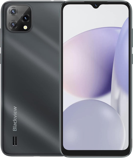 Unlocked Smartphones, A55, 2022 Unlocked Cell Phones Android 11, 6.528'' HD+,3GB RAM 16GB Rom,4780Mah High Capacity Battery,3-Card Slots,4G Dual Sim,Wi-Fi,8Mp+5Mp,Face Id,T-Mobile Phone,Black